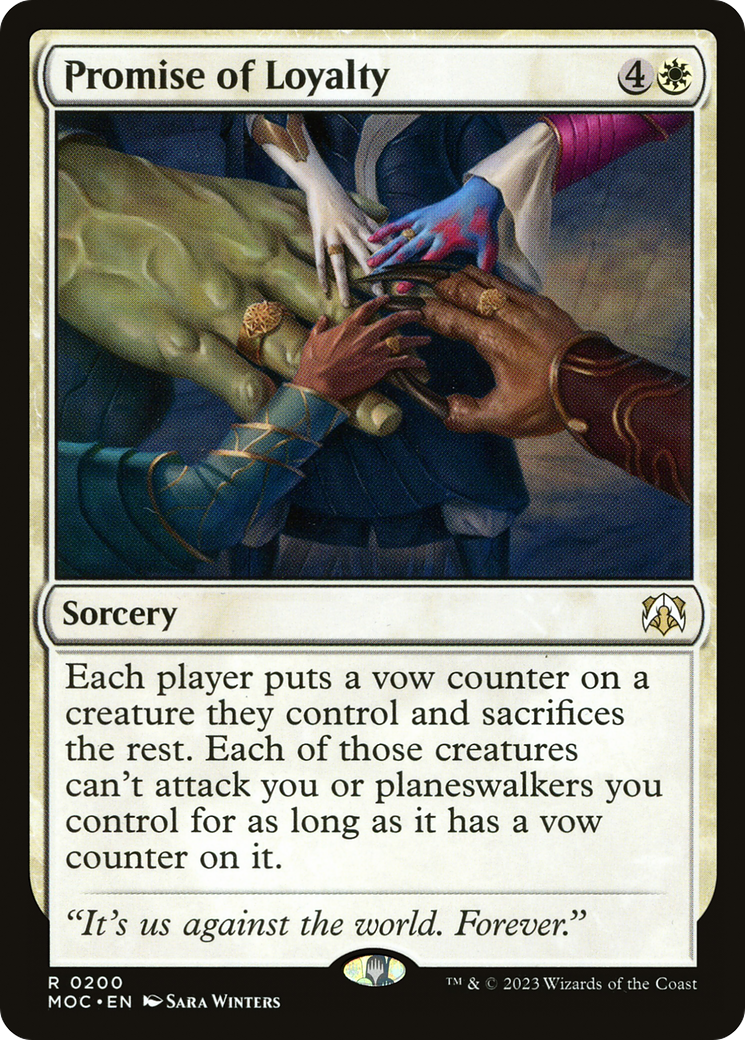 Promise of Loyalty [March of the Machine Commander]-1
