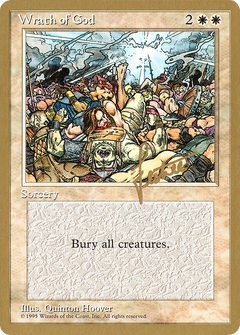 Wrath of God - 1996 Bertrand Lestree (4ED) (WCD-) - Pro Tour Collector Set-1