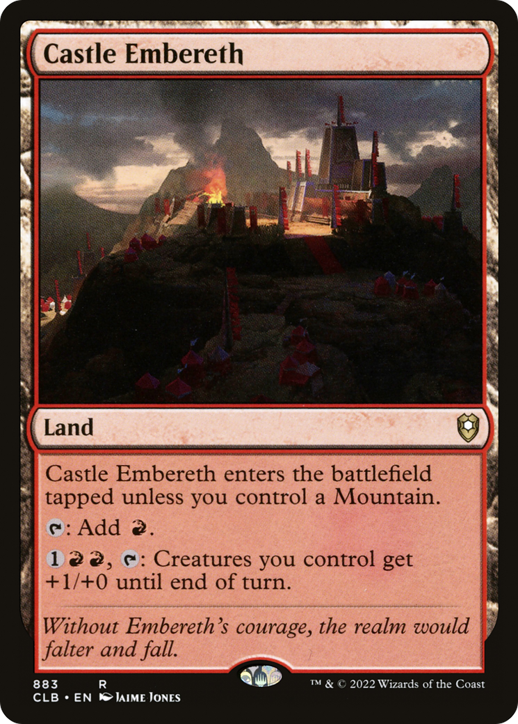 Castle Embereth [Commander Legends: Battle for Baldur's Gate]-1
