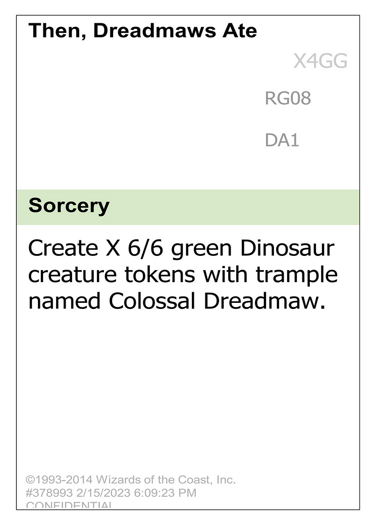 Then, Dreadmaws Ate Everyone (UNK-RG08) - Unknown Event-1
