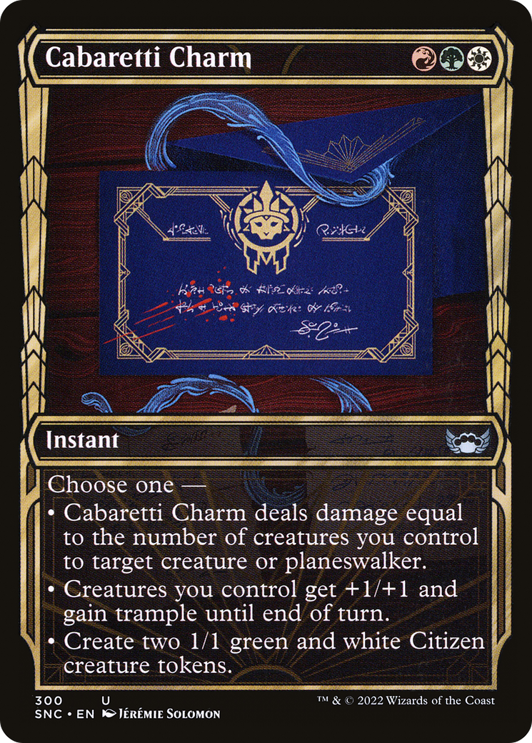 Cabaretti Charm (Showcase Golden Age) [Streets of New Capenna]-1
