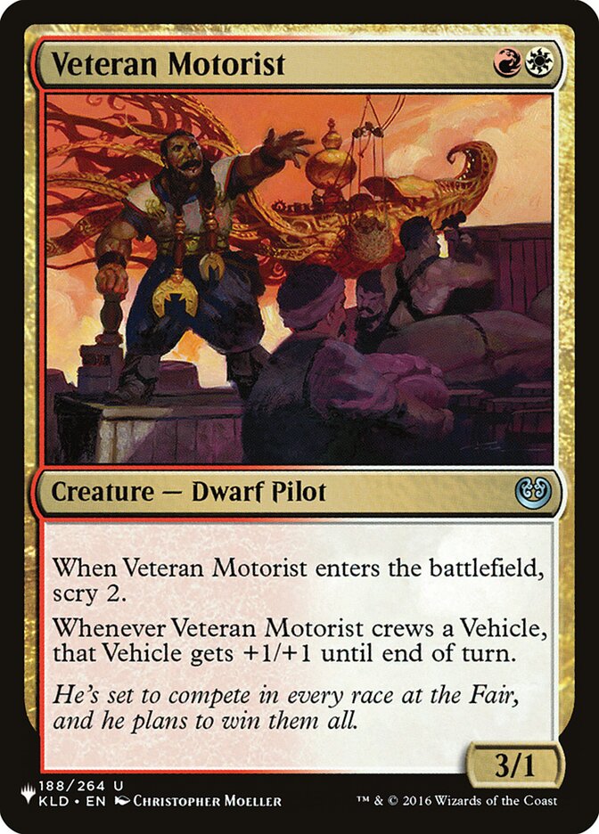 Veteran Motorist [The List]-1