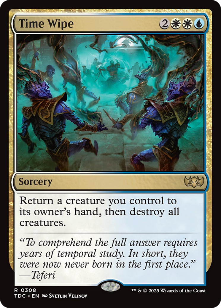 Time Wipe [Tarkir: Dragonstorm Commander]-1
