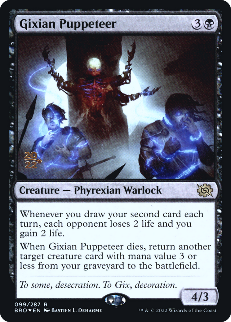 Gixian Puppeteer [The Brothers' War Prerelease Promos]-1