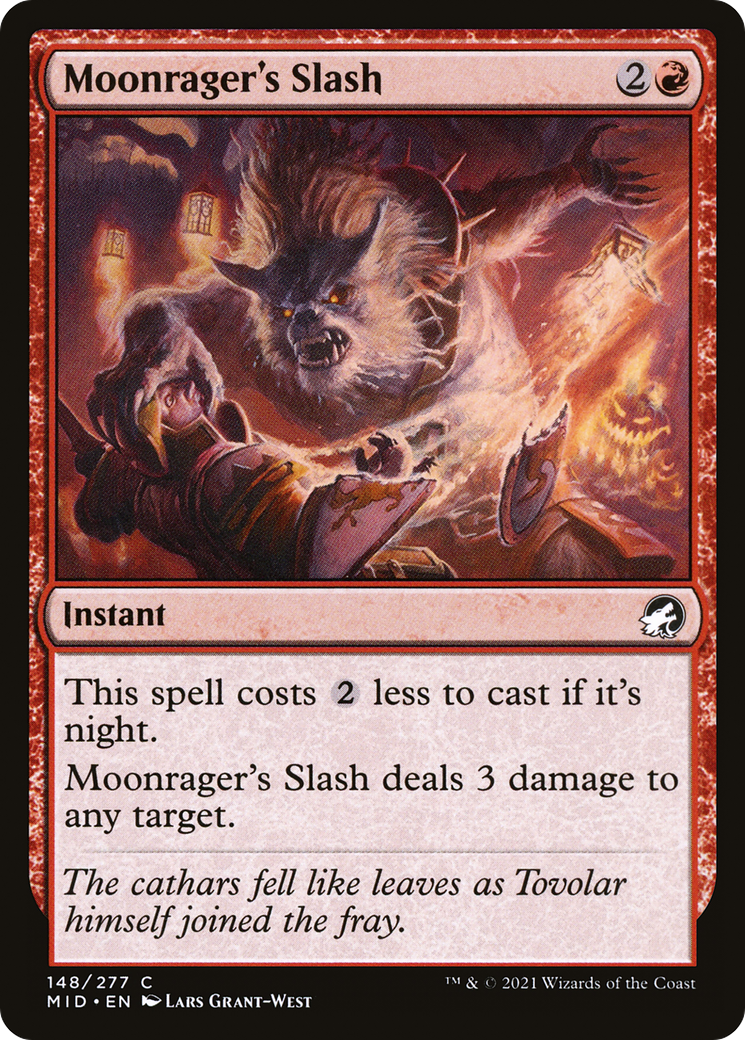 Moonrager's Slash [Innistrad: Midnight Hunt]-1