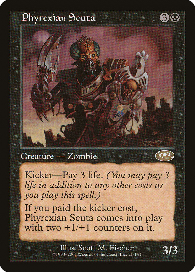 Phyrexian Scuta [Planeshift]-1