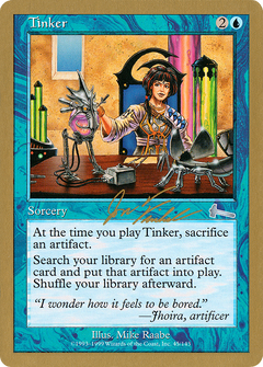 Tinker - 2000 Jon Finkel (ULG) (WCD-) - World Championship Decks 2000-1