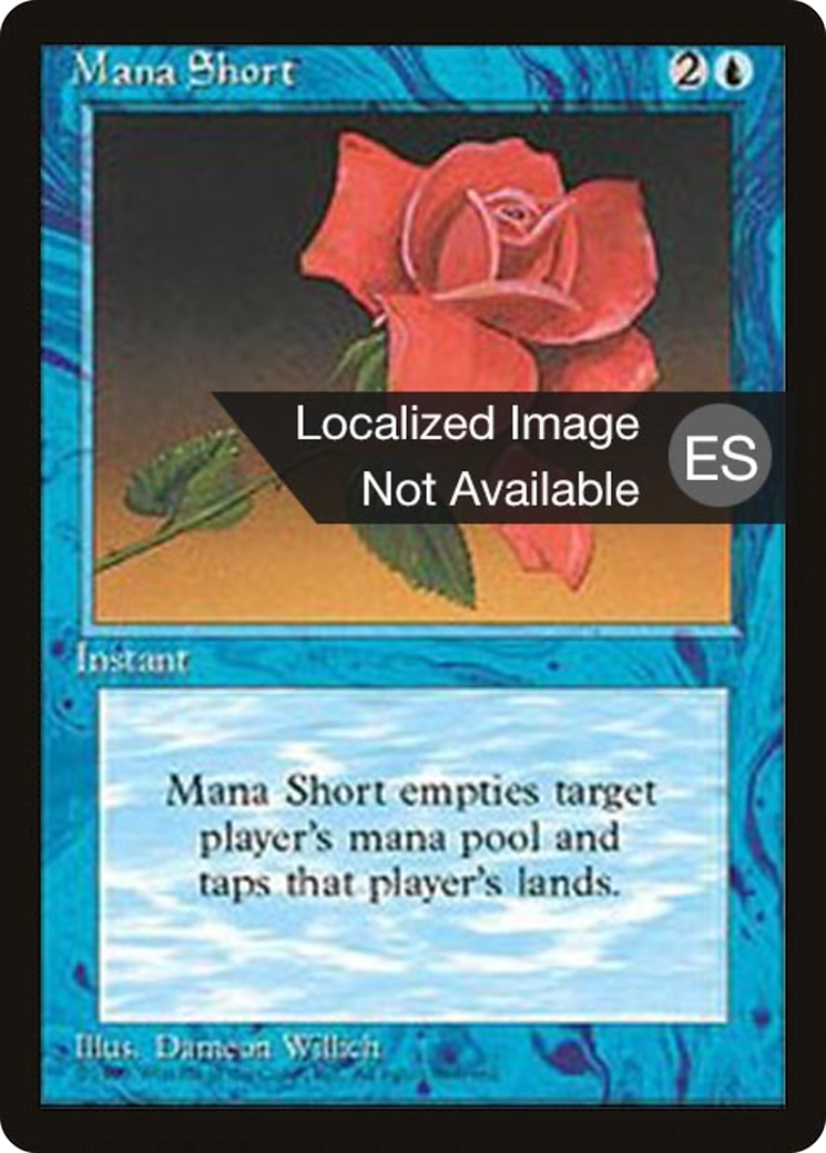 Mana Short [Fourth Edition Foreign Black Border]-1