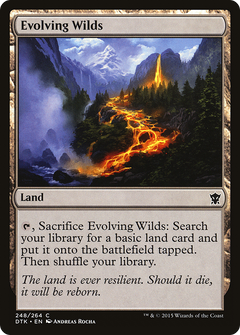 Evolving Wilds [Dragons of Tarkir]-1