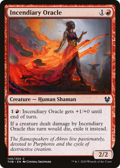 Incendiary Oracle [Theros Beyond Death]-1