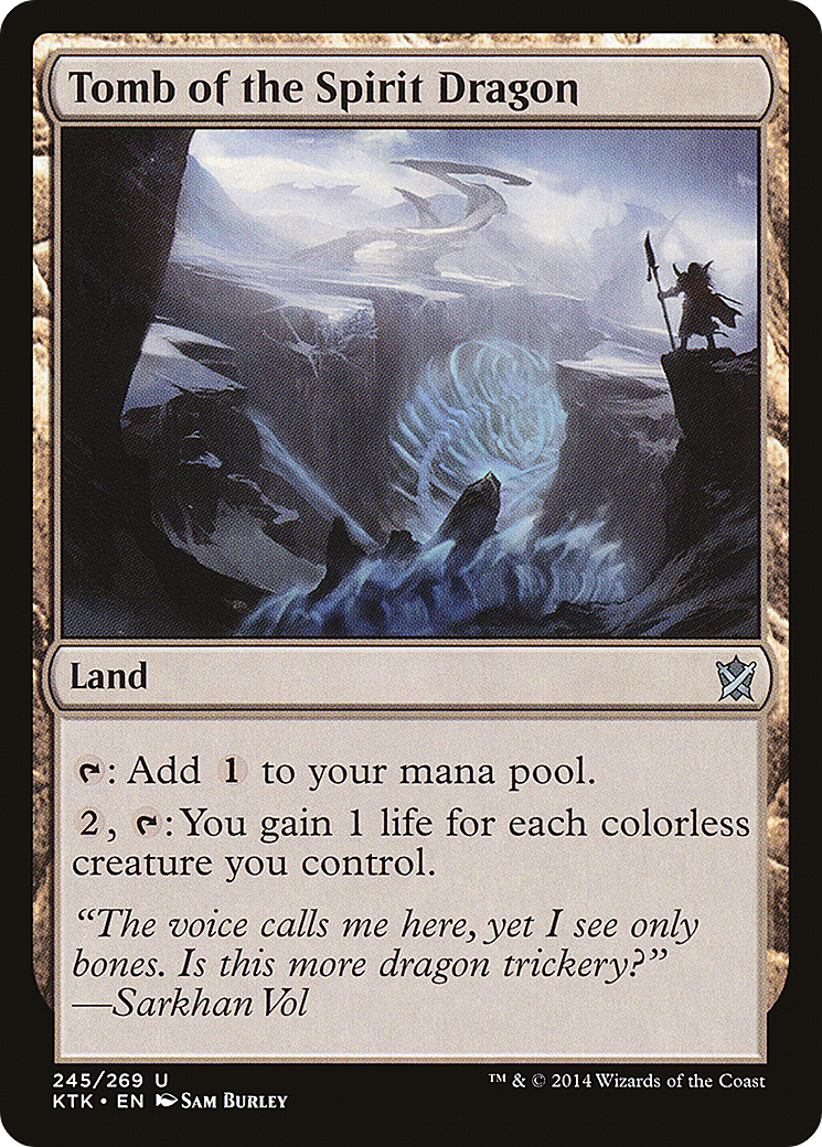 Tomb of the Spirit Dragon [Khans of Tarkir]-1