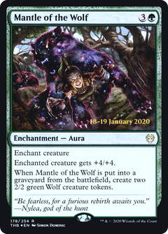 Mantle of the Wolf [Theros Beyond Death Prerelease Promos]-1