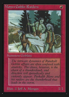 Mons's Goblin Raiders (CE) (CED-) - Collectors' Edition-1