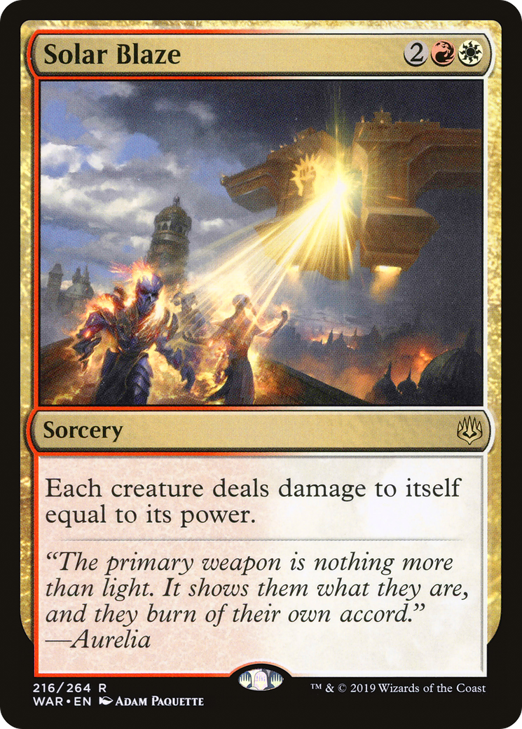 Solar Blaze [War of the Spark]-1