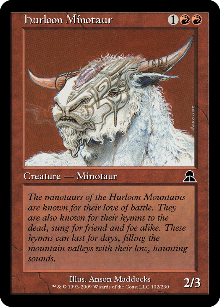 Hurloon Minotaur (ME3-102) - Masters Edition III-1