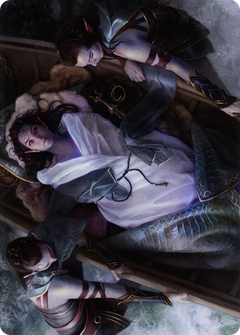 Return Upon the Tide // Return Upon the Tide (ASKHM-026) - Art Series: Kaldheim (Borderless)-3