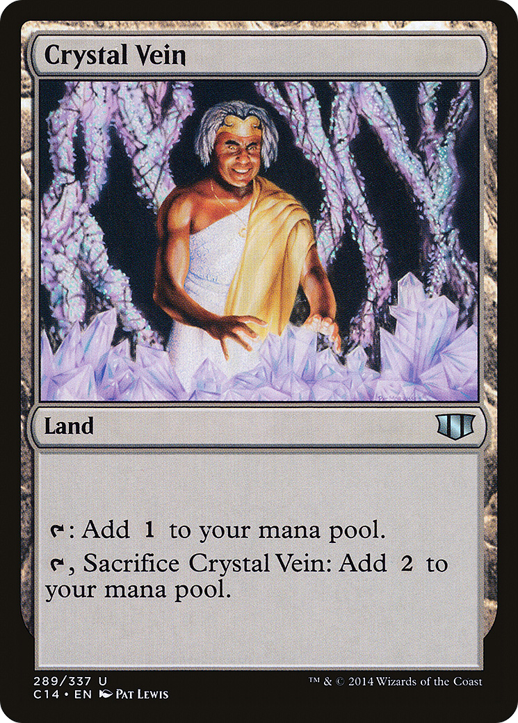 Crystal Vein [Commander 2014]-1