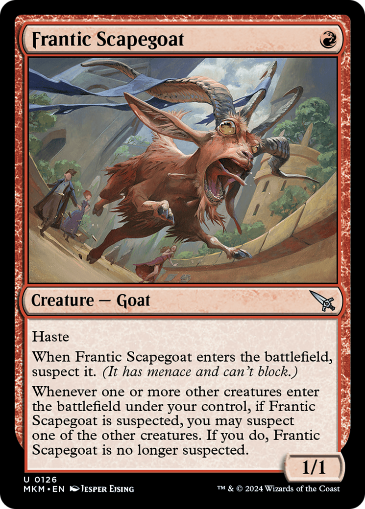 Frantic Scapegoat [Murders at Karlov Manor]-1