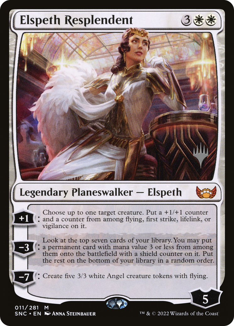 Elspeth Resplendent (Promo Pack) [Streets of New Capenna Promos]-1