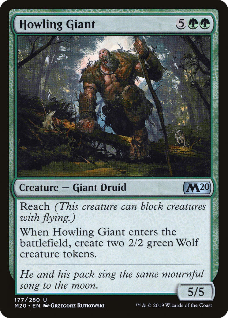 Howling Giant [Core Set 2020]-1