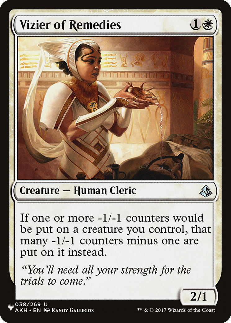 Vizier of Remedies (LIST-038/269) - The List-1