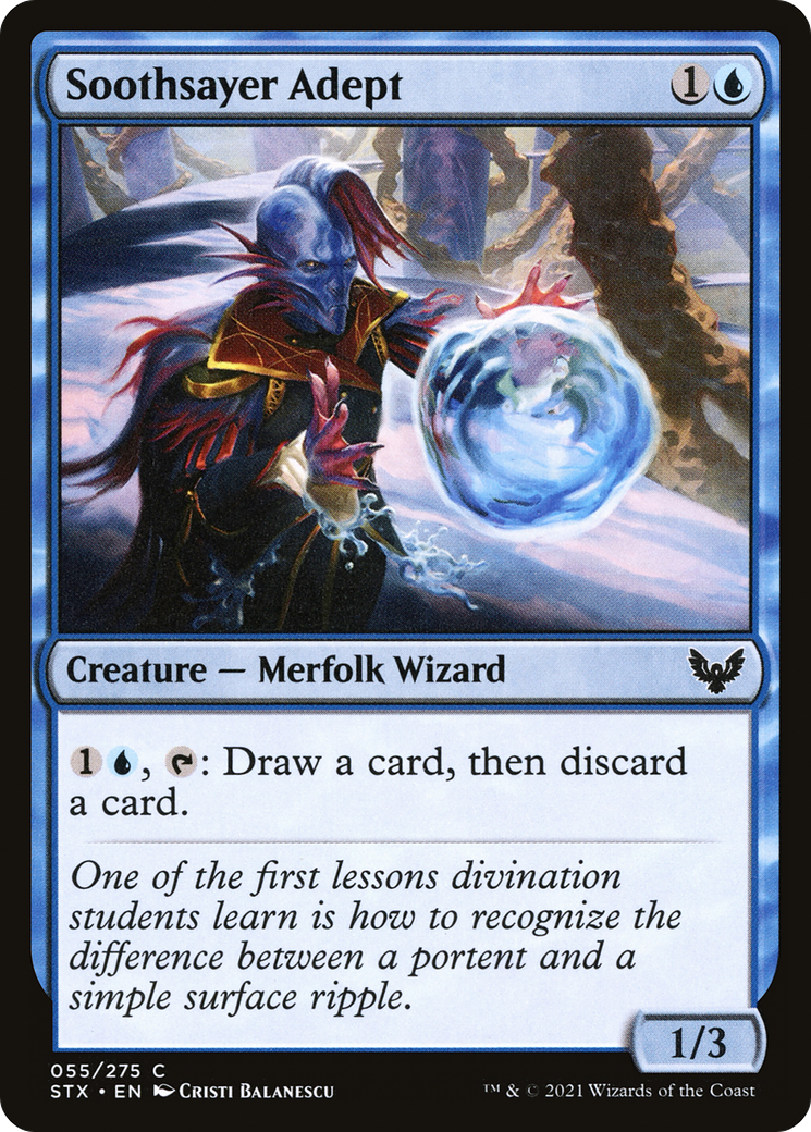 Soothsayer Adept [Strixhaven: School of Mages]-1
