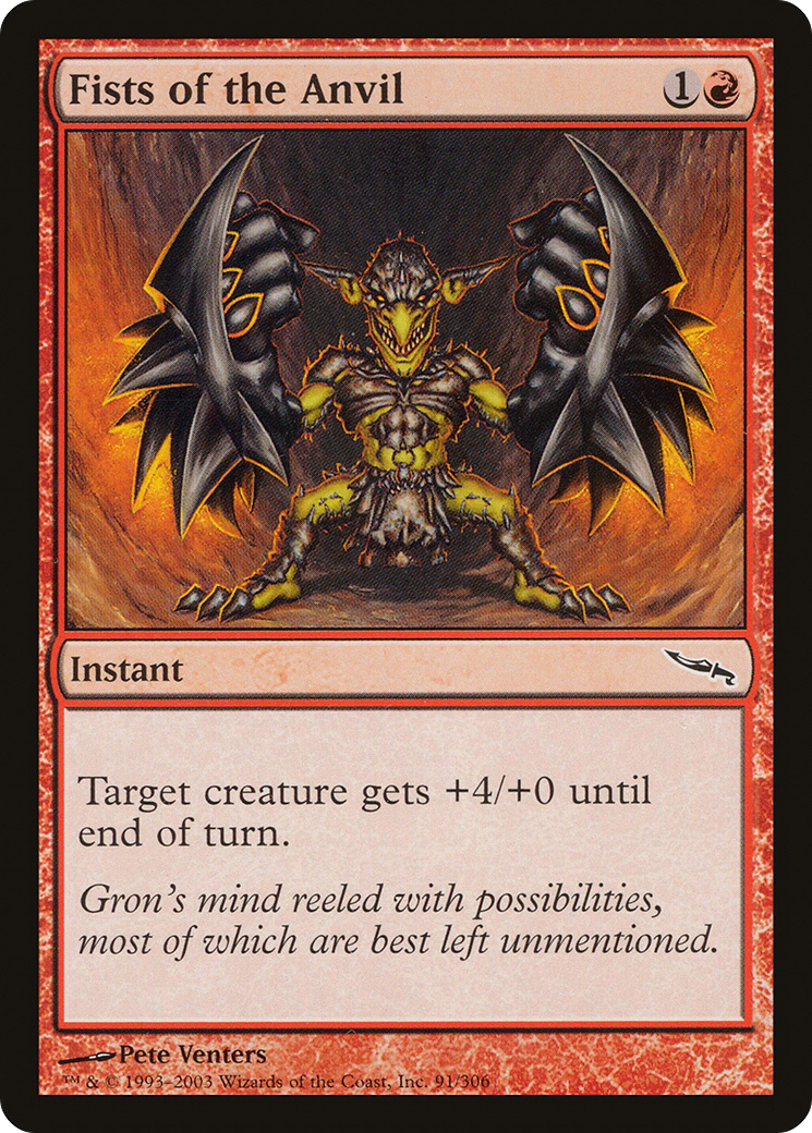 Fists of the Anvil [Mirrodin]-1