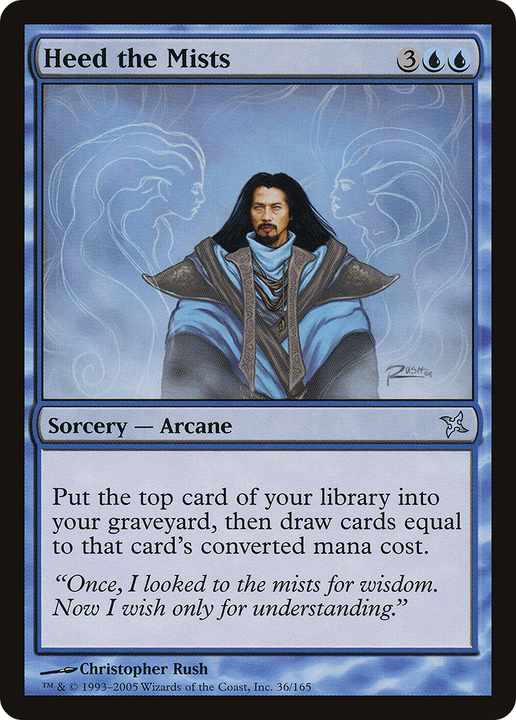 Heed the Mists [Betrayers of Kamigawa]-1