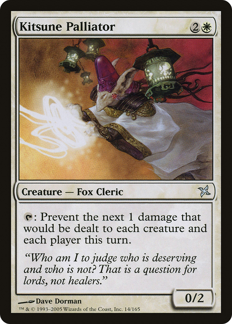 Kitsune Palliator [Betrayers of Kamigawa]-1