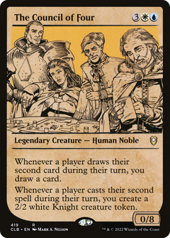 The Council of Four (Showcase) [Commander Legends: Battle for Baldur's Gate]-1