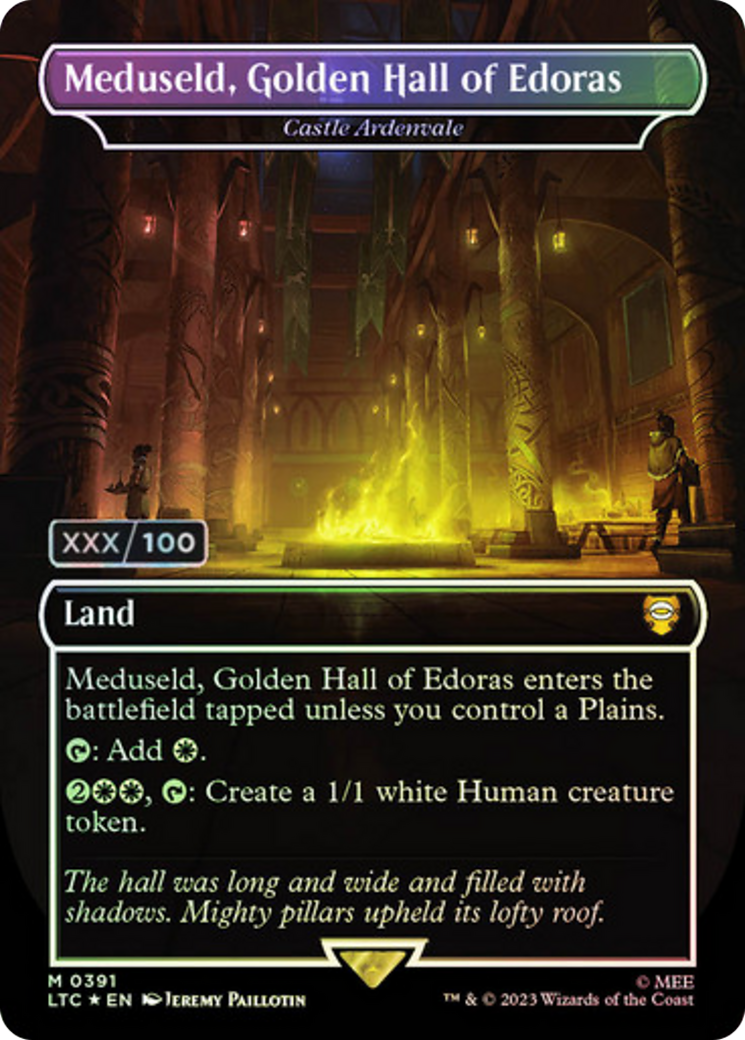 Meduseld, Golden Hall of Edoras - Castle Ardenvale (Serialized) [The Lord of the Rings: Tales of Middle-Earth Commander]-1