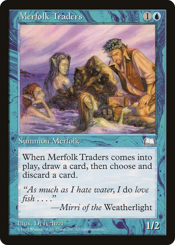 Merfolk Traders [Weatherlight]-1