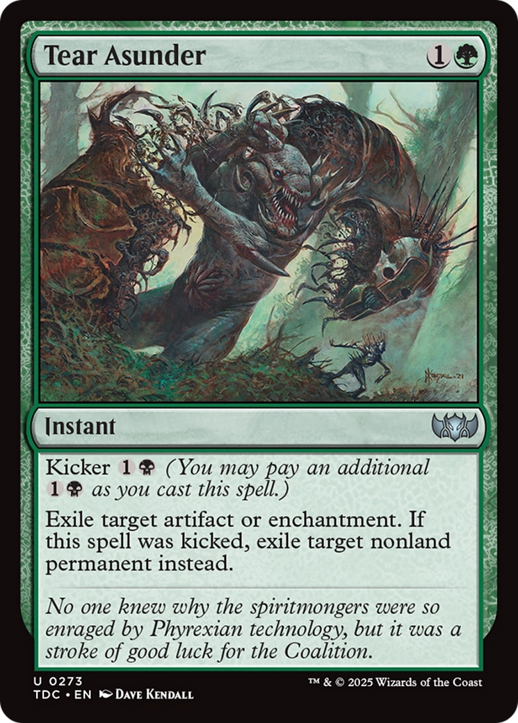 Tear Asunder [Tarkir: Dragonstorm Commander]-1