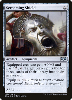 Screaming Shield [Ravnica Allegiance]-1