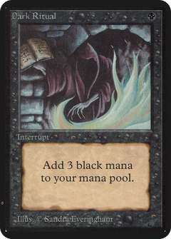 Dark Ritual (LEA-) - Limited Edition Alpha-1