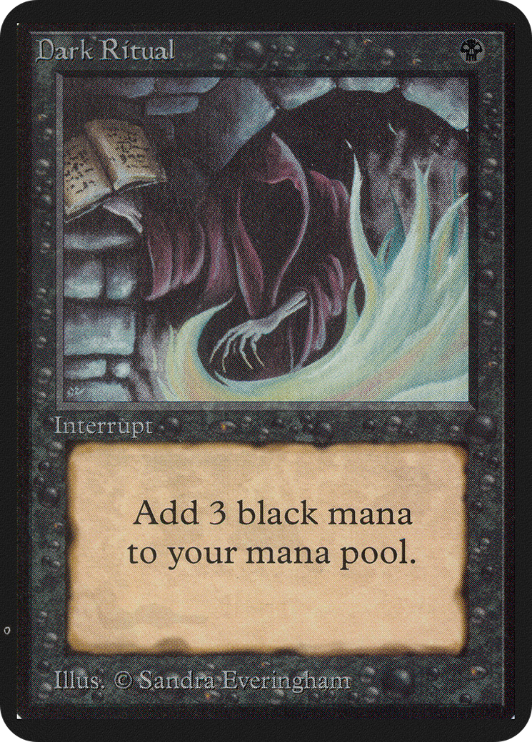 Dark Ritual (LEA-) - Limited Edition Alpha-1