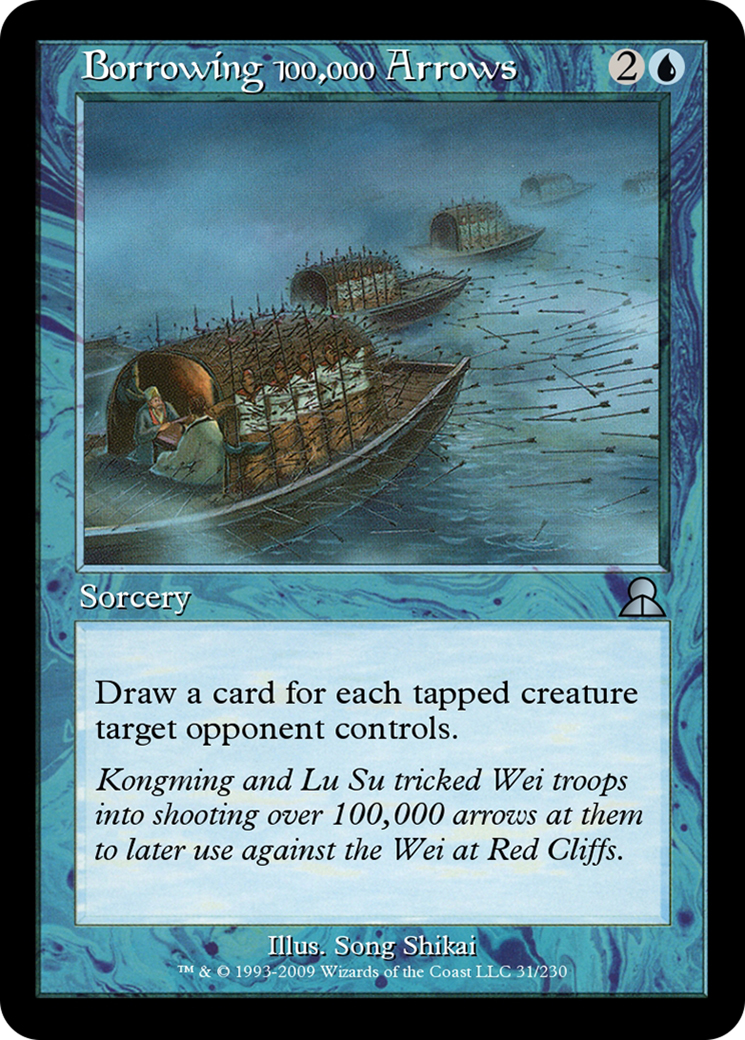 Borrowing 100,000 Arrows (ME3-031) - Masters Edition III Foil-1