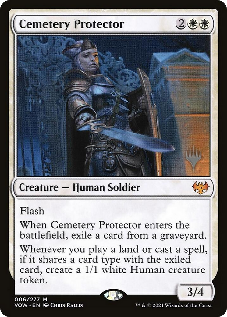 Cemetery Protector [Aetherdrift Promos]-1