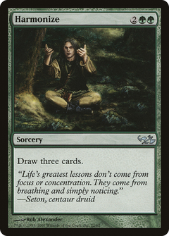 Harmonize [Duel Decks: Elves vs. Goblins]-1