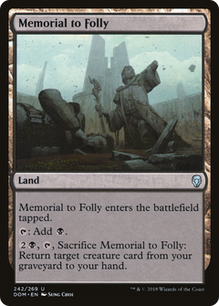 Memorial to Folly [Dominaria]-1