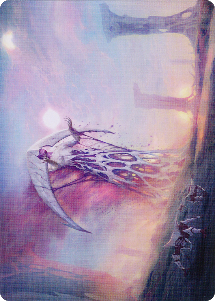 White Sun's Twilight // White Sun's Twilight (AONE-011) - Phyrexia: All Will Be One Art Series (Borderless) Foil-3