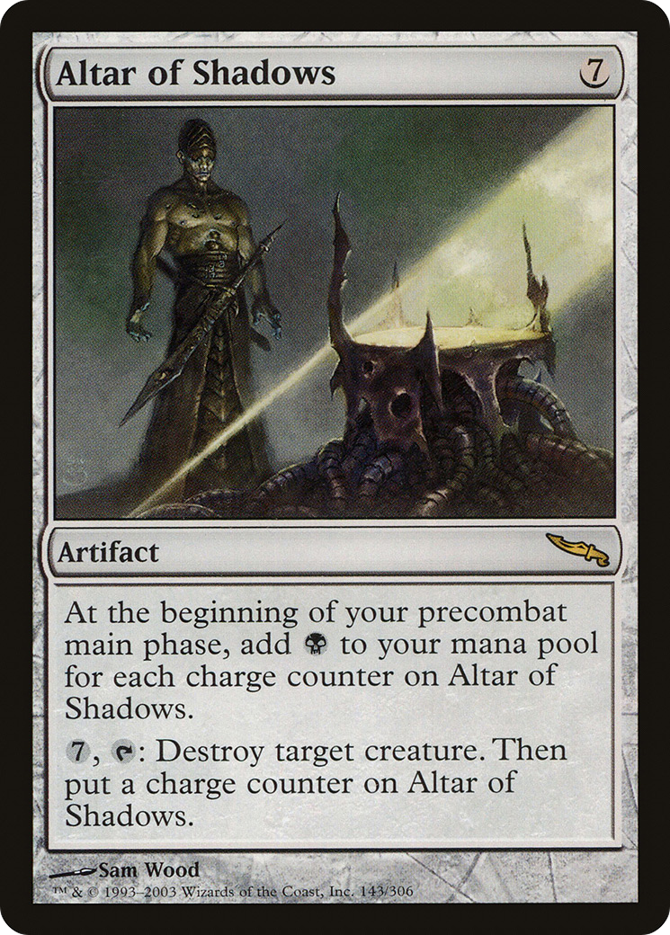 Altar of Shadows [Mirrodin]-1
