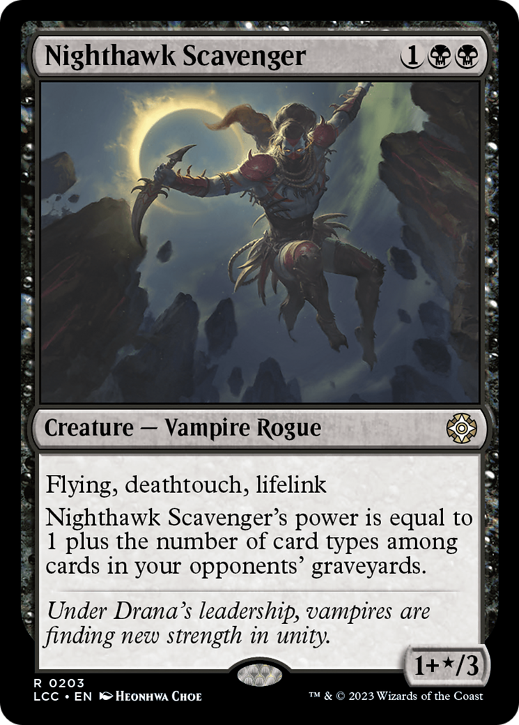 Nighthawk Scavenger [The Lost Caverns of Ixalan Commander]-1