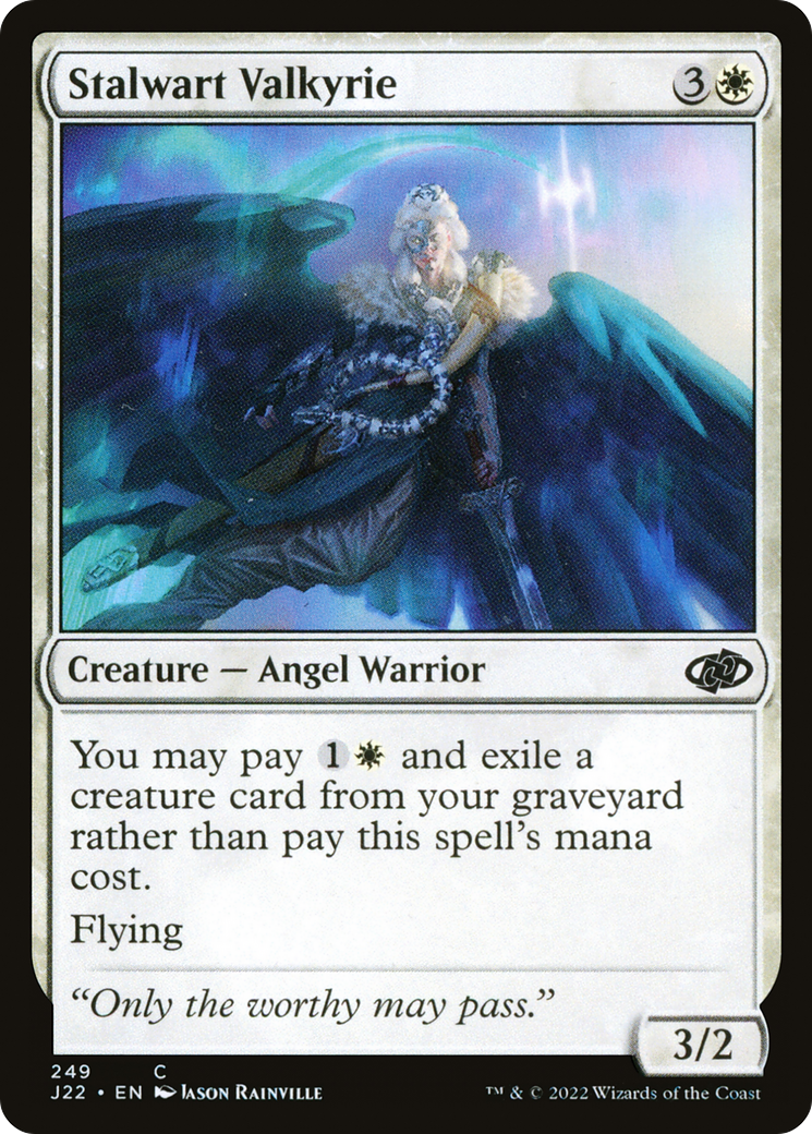 Stalwart Valkyrie [Jumpstart 2022]-1