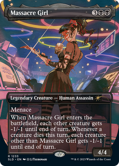 Massacre Girl (Borderless) [Secret Lair Drop Series]-1