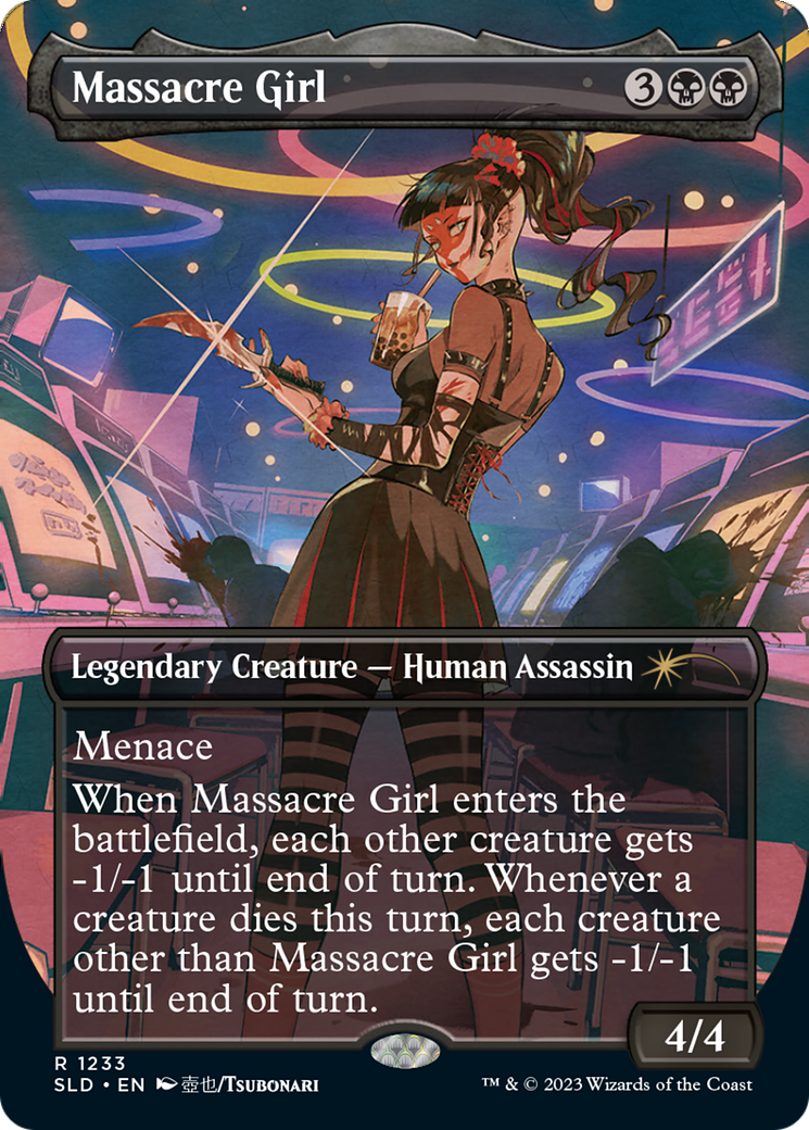 Massacre Girl (Borderless) [Secret Lair Drop Series]-1