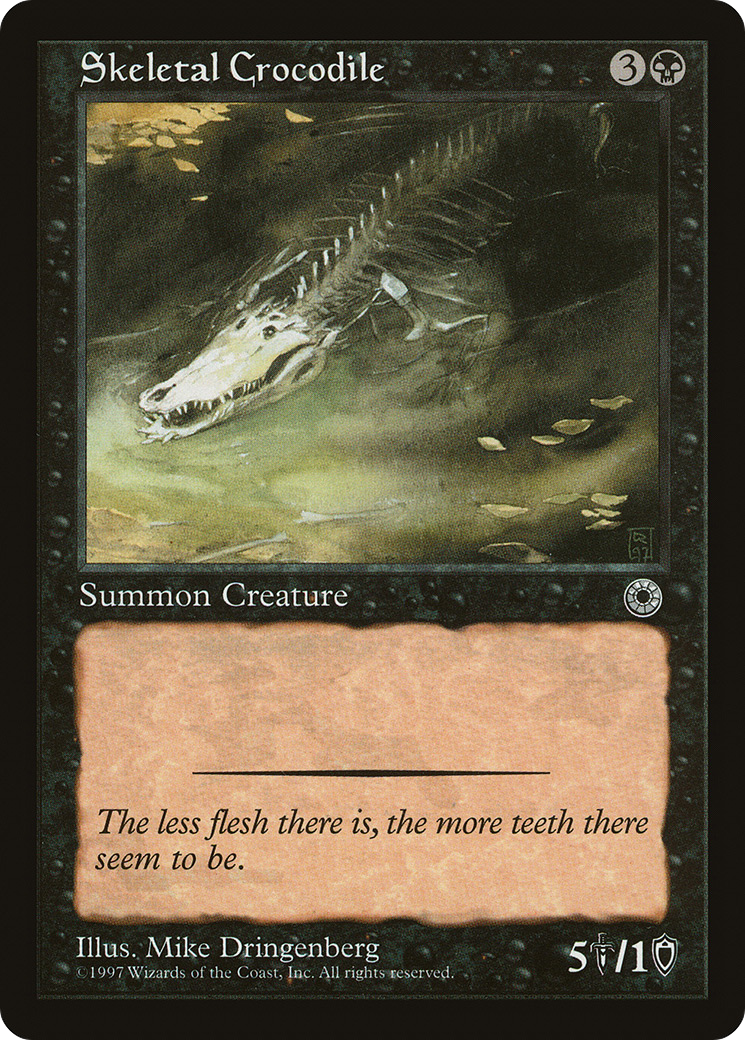 Skeletal Crocodile [Portal]-1