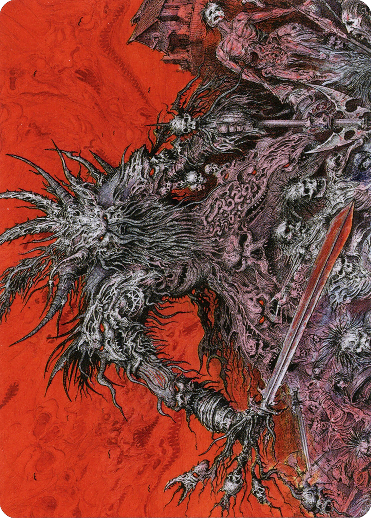 Varragoth, Bloodsky Sire // Varragoth, Bloodsky Sire (ASKHM-078) - Art Series: Kaldheim (Borderless) Foil-1