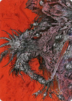 Varragoth, Bloodsky Sire // Varragoth, Bloodsky Sire (ASKHM-078) - Art Series: Kaldheim (Borderless) Foil-1