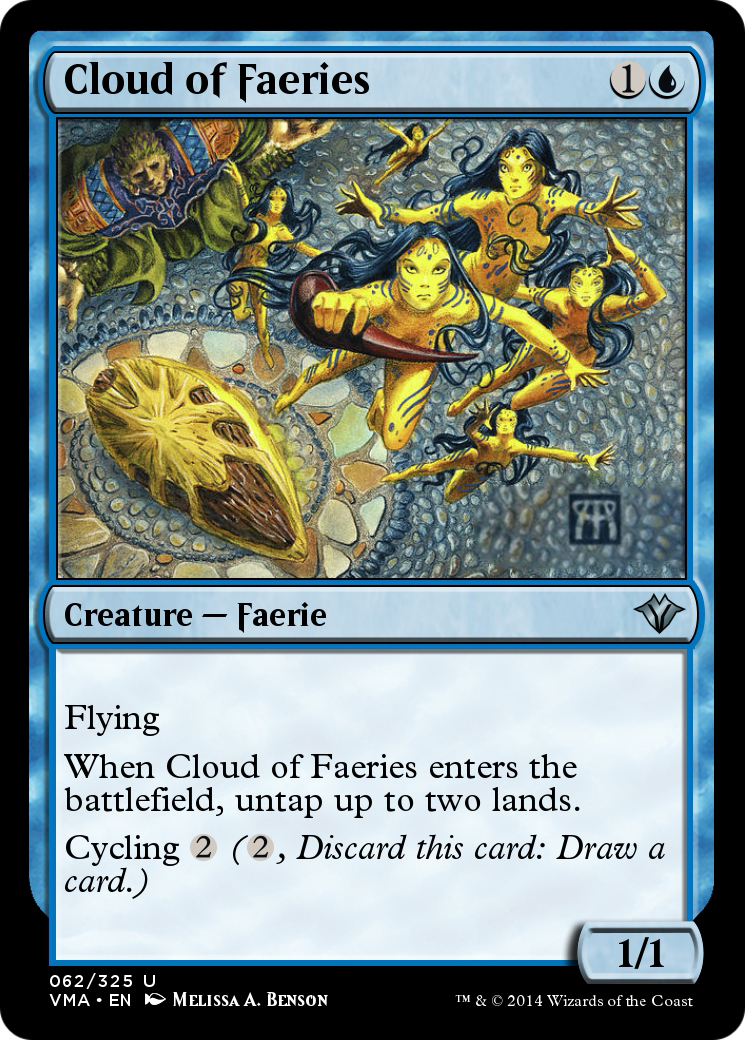 Cloud of Faeries (VMA-062) - Vintage Masters-1